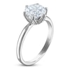 Thumbnail Image 2 of Round-Cut Lab-Created Diamond Solitaire Plus Engagement Ring 2 ct tw Platinum (VS2/F)