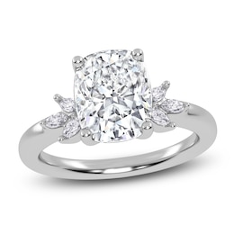 Elongated Cushion-Cut Created By Jared Studio Lab-Created Diamond Engagement Ring 2-1/6 ct tw 14K White Gold