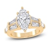 Thumbnail Image 1 of Marquise-Cut Created By Jared Studio Lab-Created Diamond Engagement Ring 3-1/2 ct tw 14K Yellow Gold