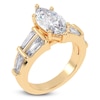 Thumbnail Image 2 of Marquise-Cut Created By Jared Studio Lab-Created Diamond Engagement Ring 3-1/2 ct tw 14K Yellow Gold