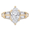 Thumbnail Image 3 of Marquise-Cut Created By Jared Studio Lab-Created Diamond Engagement Ring 3-1/2 ct tw 14K Yellow Gold