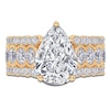 Thumbnail Image 3 of Pear-Shaped Lab-Created Diamond Engagement Ring 3-3/4 ct tw 14K Yellow Gold