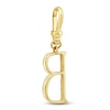 Thumbnail Image 2 of Charm'd by Lulu Frost Diamond Letter B Charm 1/8 ct tw Pavé Round 10K Yellow Gold