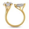 Thumbnail Image 2 of Lozenge Step-Cut & Tie Step-Cut Lab-Created Diamond Deconstructed Ring 3-1/4 ct tw 14K Yellow Gold