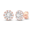 Thumbnail Image 1 of Diamond Stud Earrings 1 ct tw Round 14K Rose Gold