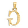 Thumbnail Image 3 of Initial G Charm 14K Yellow Gold 18&quot;