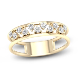 Diamond Wedding Band 1/6 ct tw Round 14K Yellow Gold