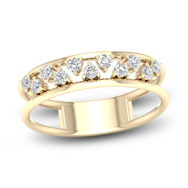 Main Image 1 of Diamond Wedding Band 1/6 ct tw Round 14K Yellow Gold