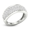 Thumbnail Image 1 of Diamond Pave Anniversary Band 1 ct tw Round 14K White Gold