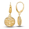 Thumbnail Image 1 of Diamond-Cut Dangle Earrings 14K Yellow Gold