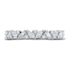 Thumbnail Image 2 of Diamond Anniversary Band 5/8 ct tw Baguette/Marquise/ Round Platinum