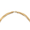 Thumbnail Image 2 of Italia D'Oro Triple Omega Chain Necklace 14K Yellow Gold 17&quot; 15.0mm