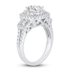 Thumbnail Image 2 of Diamond 3-Stone Engagement Ring 1-1/2 ct tw Princess/Round 14K White Gold