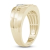 Thumbnail Image 2 of Men's Diamond Wedding Band 1/4 ct tw Round 14K Yellow Gold