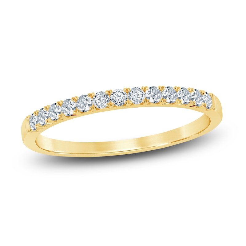 Main Image 1 of Diamond Anniversary Ring 1/4 ct tw Round 14K Yellow Gold