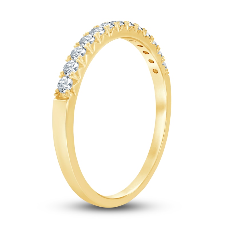 Diamond Anniversary Ring 1/4 ct tw Round 14K Yellow Gold