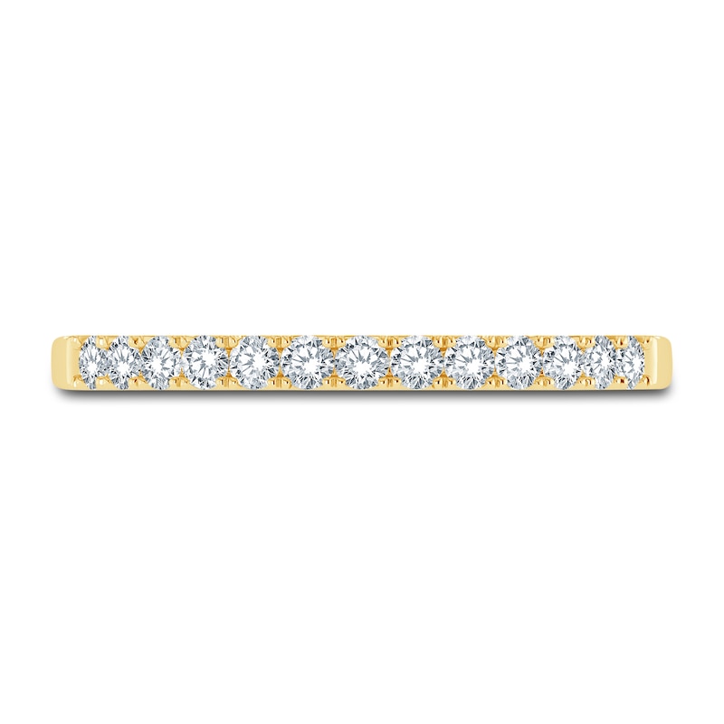 Diamond Anniversary Ring 1/4 ct tw Round 14K Yellow Gold