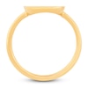 Thumbnail Image 3 of Diamond Circle Ring 1/10 ct tw Round 14K Yellow Gold