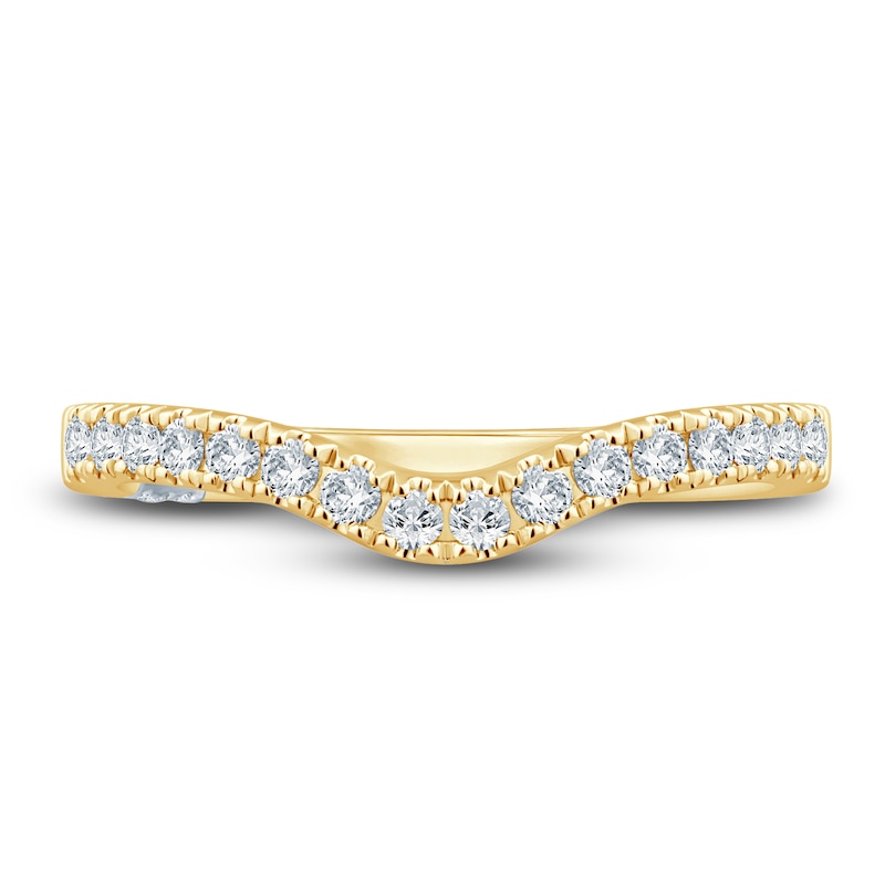 Main Image 3 of Pnina Tornai Diamond Contour Wedding Band 1/3 ct tw 14K Yellow Gold