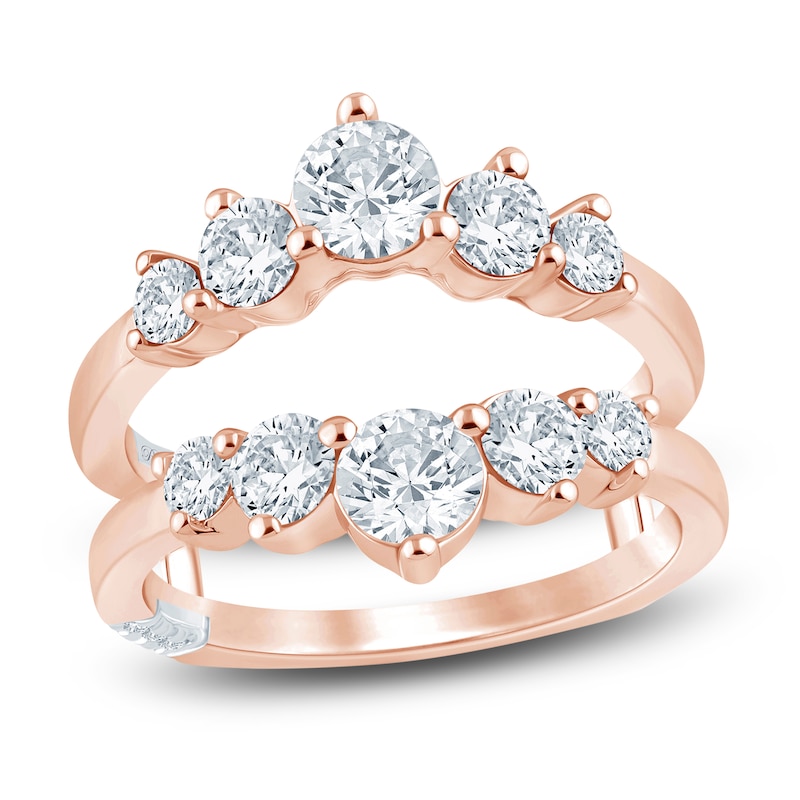 Main Image 1 of Pnina Tornai Round Diamond Enhancer Band 2 ct tw 14K Rose Gold