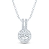 Thumbnail Image 1 of Pnina Tornai Diamond Pendant Necklace 1/2 ct tw Round 14K White Gold