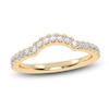 Thumbnail Image 0 of Lab-Created Diamond Contour Band 1/4 ct tw 14K Yellow Gold