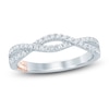 Thumbnail Image 1 of Pnina Tornai Diamond Split Twist Wedding Band 1/3 ct tw 14K White Gold