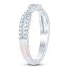 Thumbnail Image 2 of Pnina Tornai Diamond Split Twist Wedding Band 1/3 ct tw 14K White Gold