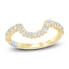 Thumbnail Image 1 of Pnina Tornai Baguette & Round-Cut Diamond Contour Anniversary Ring 1/3 ct tw 14K Yellow Gold