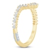 Thumbnail Image 2 of Pnina Tornai Baguette & Round-Cut Diamond Contour Anniversary Ring 1/3 ct tw 14K Yellow Gold