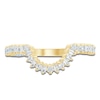 Thumbnail Image 3 of Pnina Tornai Baguette & Round-Cut Diamond Contour Anniversary Ring 1/3 ct tw 14K Yellow Gold