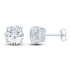 Thumbnail Image 1 of Pnina Tornai Round-Cut Lab-Created Diamond Solitaire Stud Earrings 4 ct tw 14K White Gold (VS2/F)