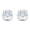 Thumbnail Image 2 of Pnina Tornai Round-Cut Lab-Created Diamond Solitaire Stud Earrings 4 ct tw 14K White Gold (VS2/F)