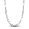 Thumbnail Image 3 of Men's Solid Curb Chain Necklace/Bracelet Set Stainless Steel 22mm