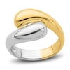 Thumbnail Image 0 of High-Polish Bypass Ring 14K Two-Tone Gold
