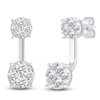 Thumbnail Image 1 of Diamond Earring Jackets 1-1/2 ct tw Round 14K White Gold