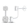 Thumbnail Image 3 of Diamond Earring Jackets 1-1/2 ct tw Round 14K White Gold