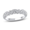 Thumbnail Image 1 of Diamond Milgrain Wedding Band 1/3 ct tw Round 14K White Gold