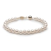 Thumbnail Image 1 of Yoko London White Freshwater Cultured Pearl Bracelet 18K Yellow Gold 7.5&quot;