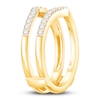 Thumbnail Image 2 of Diamond Anniversary Enhancer Band 1/2 ct tw Round 14K Yellow Gold