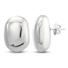 Thumbnail Image 2 of Italia D'Argento Hollow Boule-Shaped Stud Earrings Sterling Silver