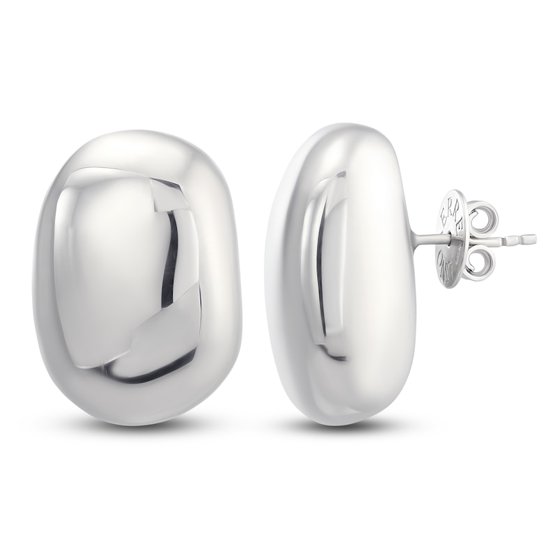 Main Image 2 of Italia D'Argento Hollow Boule-Shaped Stud Earrings Sterling Silver