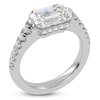 Thumbnail Image 2 of Radiant-Cut Created By Jared Studio Lab-Created Diamond Engagement Ring 2-1/3 ct tw 14K White Gold