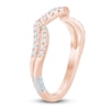 Thumbnail Image 2 of Pnina Tornai Diamond Split Shank Contour Wedding Band 1/3 ct tw 14K Rose Gold