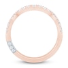 Thumbnail Image 4 of Pnina Tornai Diamond Split Shank Contour Wedding Band 1/3 ct tw 14K Rose Gold