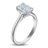 Thumbnail Image 2 of Radiant-Cut Lab-Created Diamond Solitaire Plus Engagement Ring 1-5/8 ct tw Platinum (VS2/F)