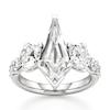 Thumbnail Image 1 of J'Lure Kite Step-Cut Lab-Created Diamond Engagement Ring 5-1/3 ct tw 18K White Gold