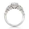 Thumbnail Image 2 of J'Lure Kite Step-Cut Lab-Created Diamond Engagement Ring 5-1/3 ct tw 18K White Gold