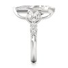 Thumbnail Image 3 of J'Lure Kite Step-Cut Lab-Created Diamond Engagement Ring 5-1/3 ct tw 18K White Gold