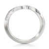 Thumbnail Image 2 of J'Lure Lab-Created Diamond Contour Wedding Band 1/5 ct tw 18K White Gold